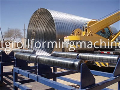 Culvert Pipe Corrugated Panel Roll Forming Machines